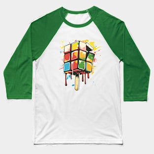 Magic cube ice cream Baseball T-Shirt